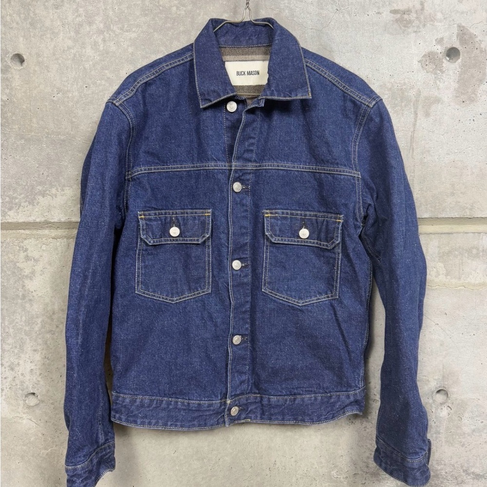 Buck Mason Indigo Denim Jacket